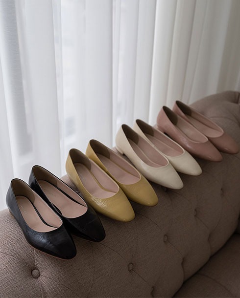 luna flat shoes(4colors)