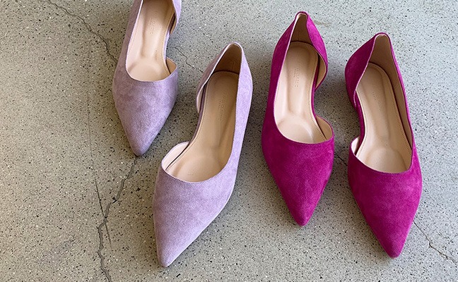 [리퍼브 245] Yuri Flat Shoes_ lavender/ purple