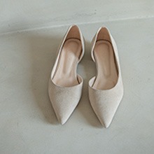 Yuri Flat Shoes_ beige